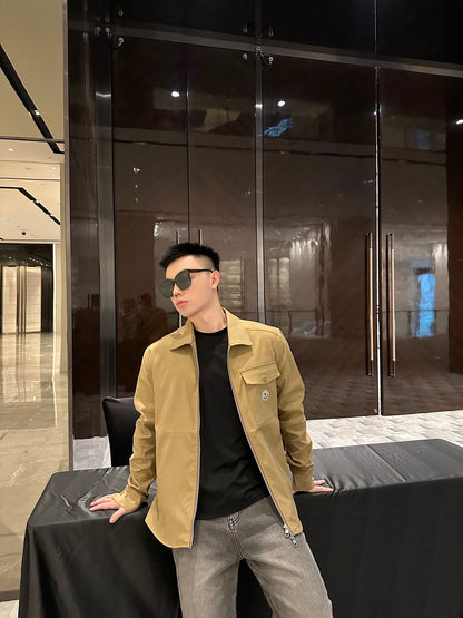 GTR / 몽클레어 남성 로고 지퍼 자켓