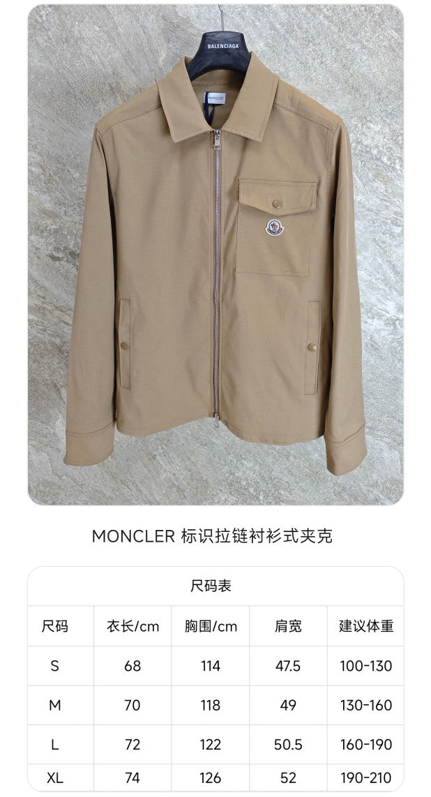 GTR / 몽클레어 남성 로고 지퍼 자켓