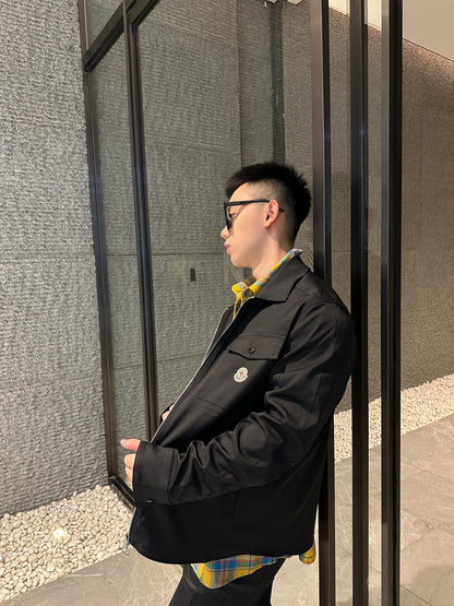GTR / 몽클레어 남성 로고 지퍼 자켓