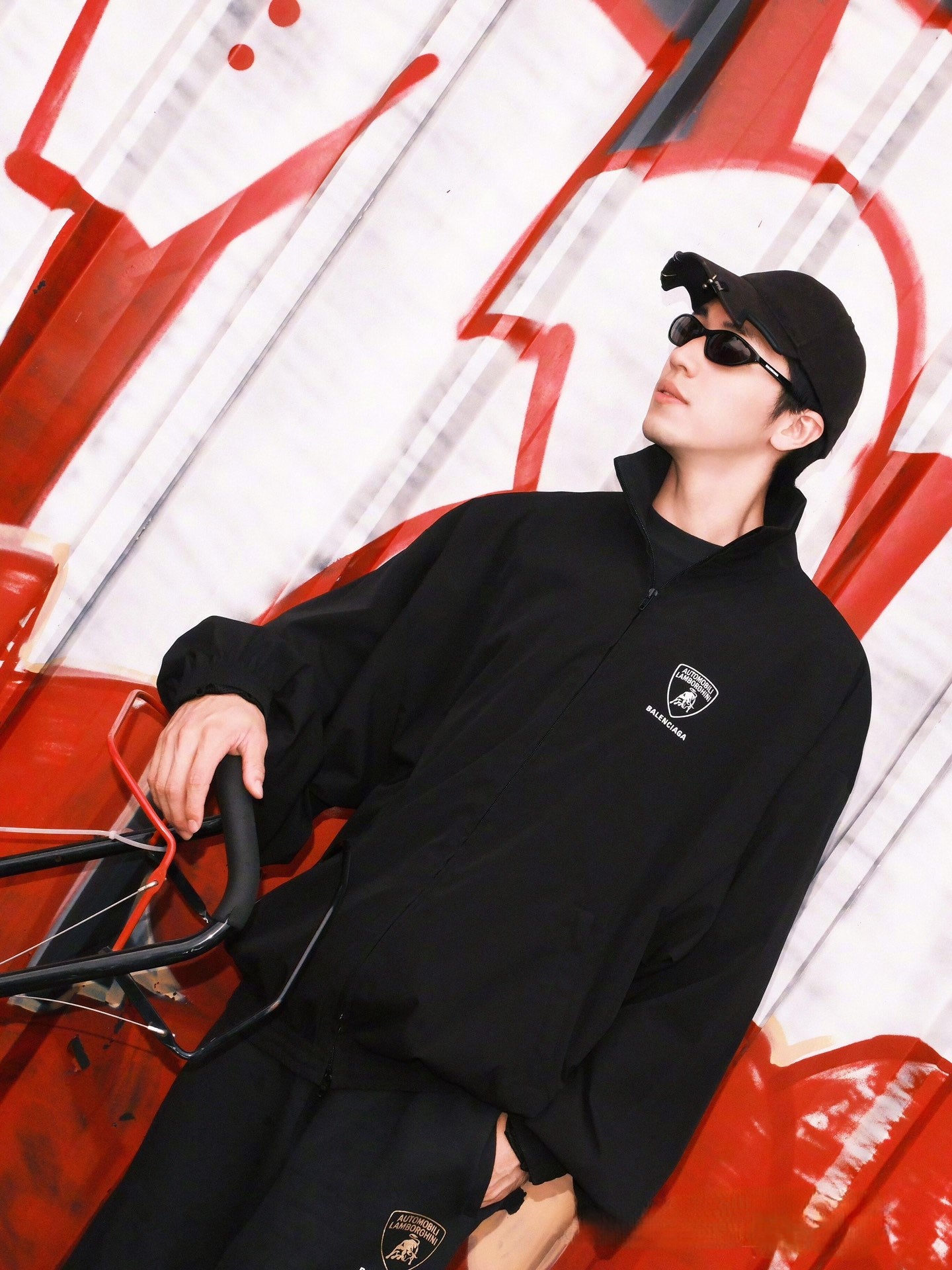 GTR / 발렌시아가 남성 지퍼 자켓