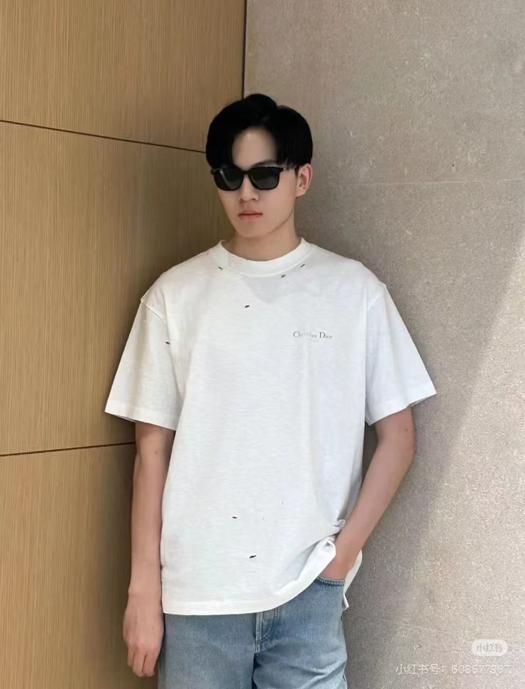 GTR / 디올 남성 반팔 티셔츠