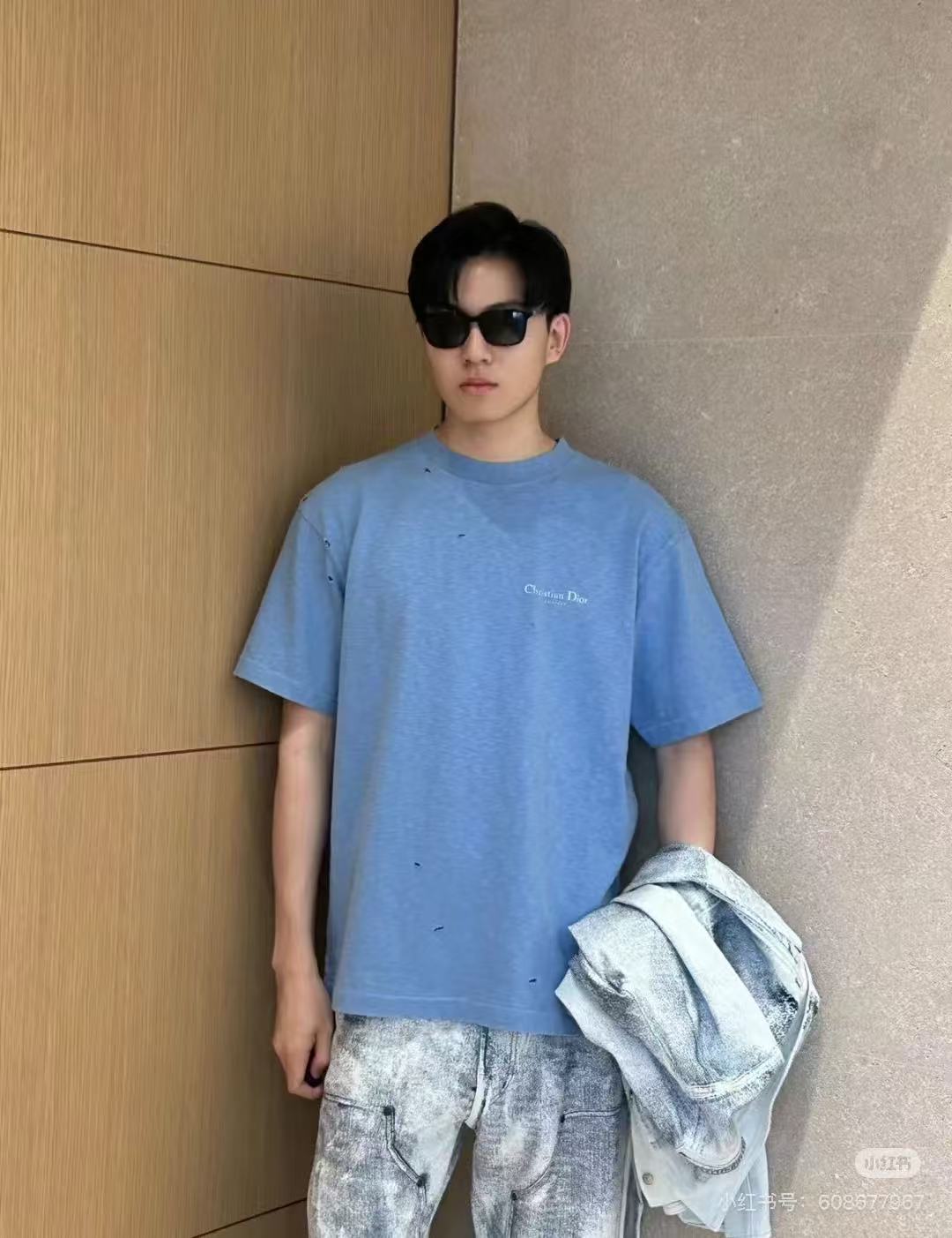 GTR / 디올 남성 반팔 티셔츠