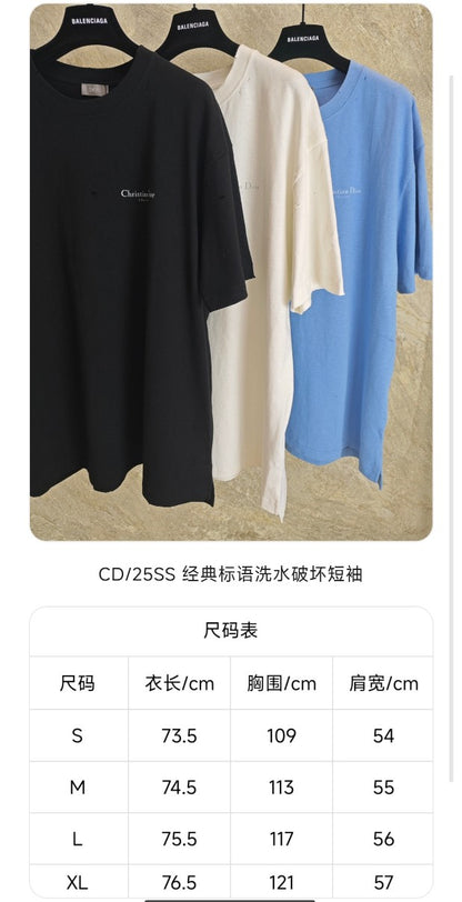 GTR / 디올 남성 반팔 티셔츠