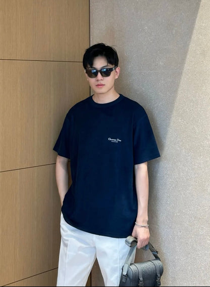 GTR / 디올 남성 면 반팔 티셔츠