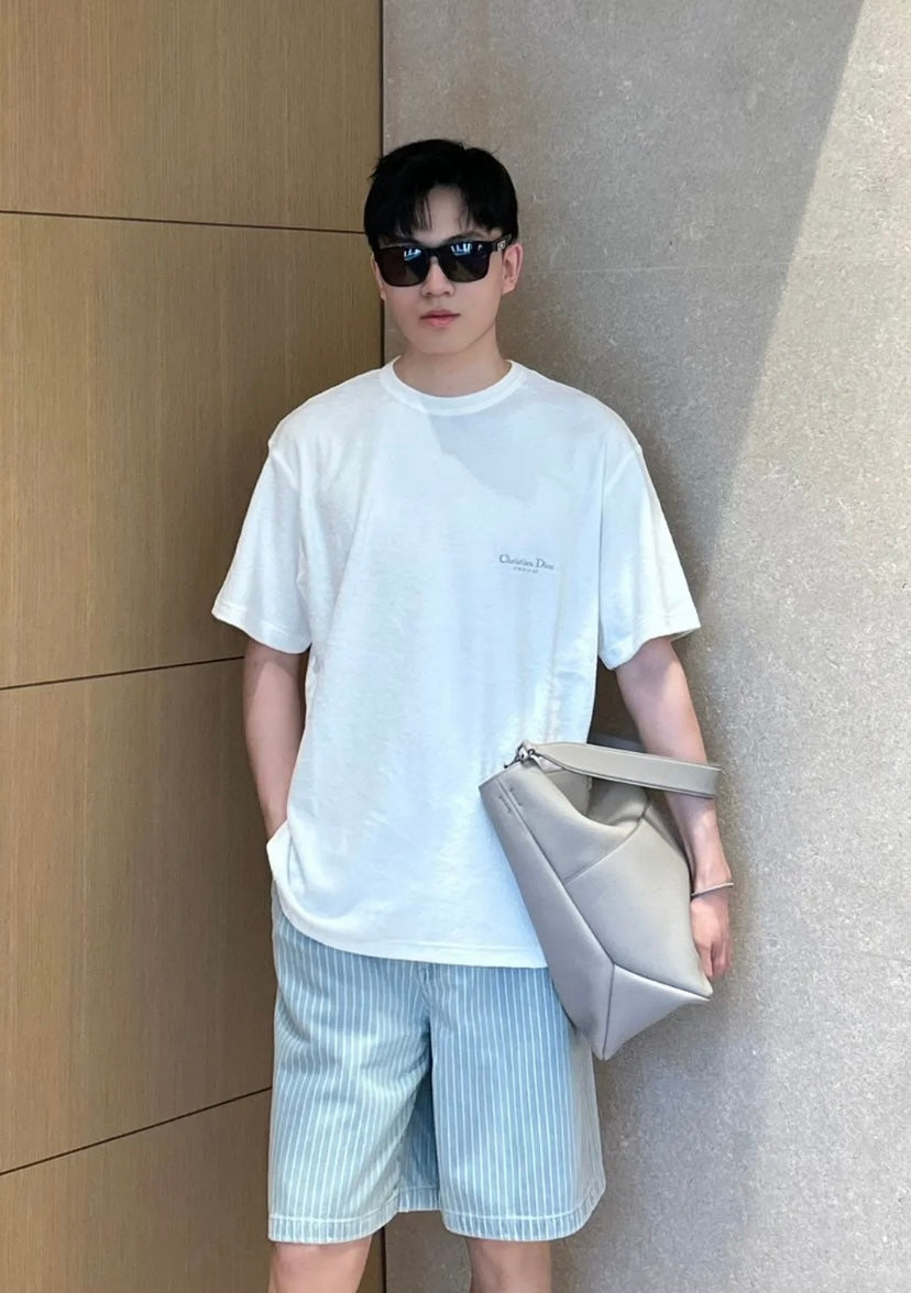 GTR / 디올 남성 면 반팔 티셔츠