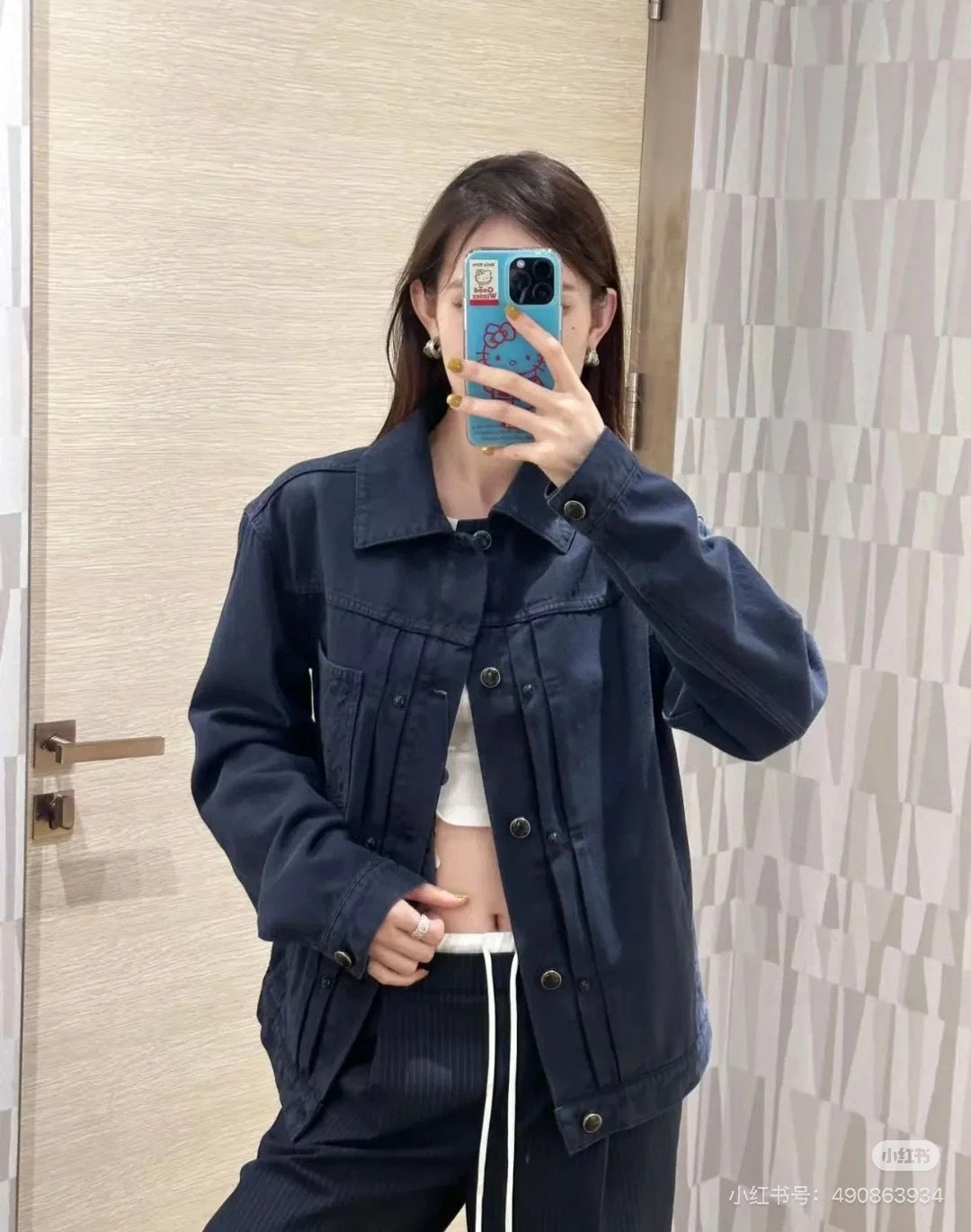 GTR / 루이비통 남성 데님 자켓