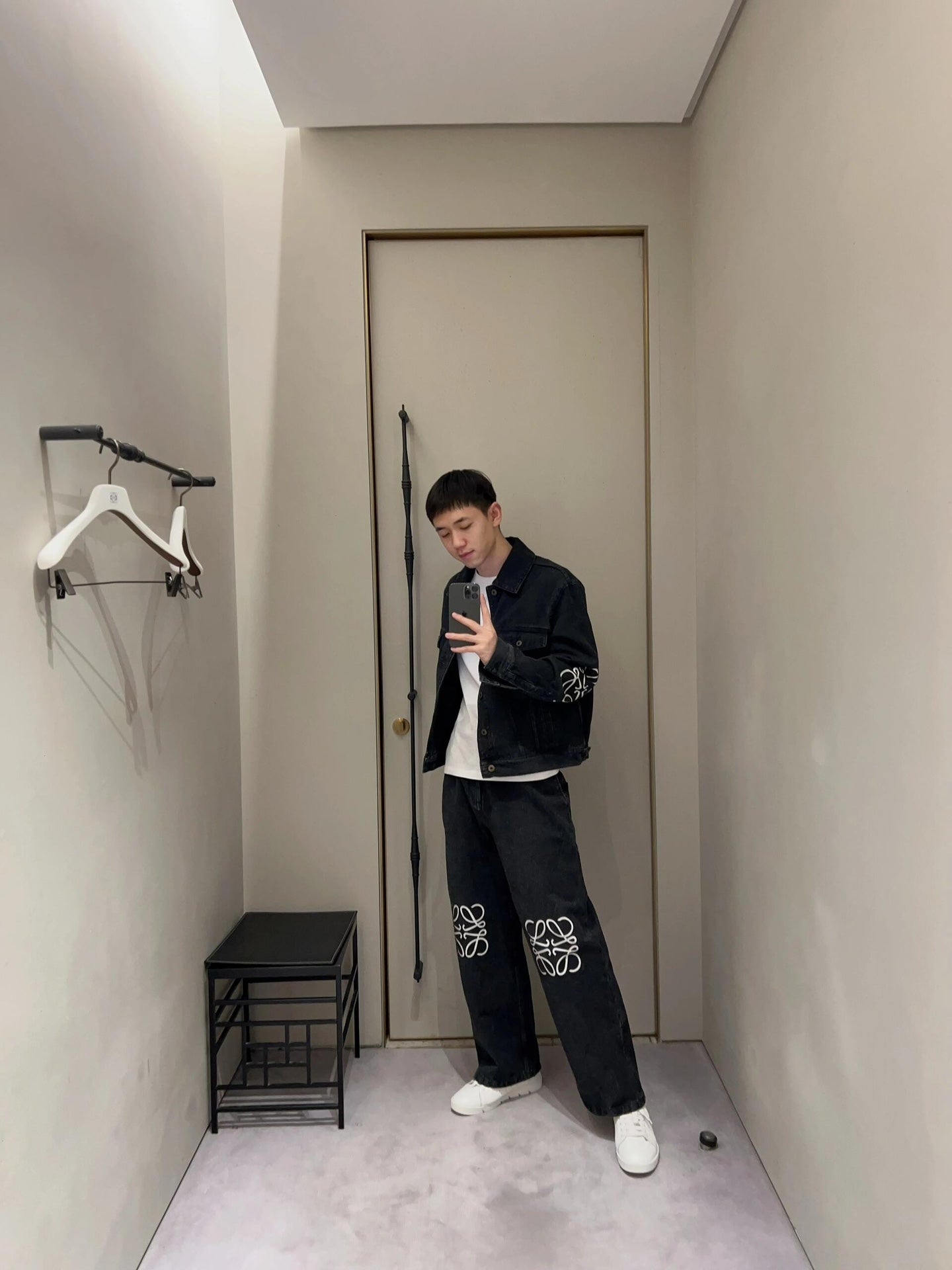 GTR / 로에베 남성 데님 자켓