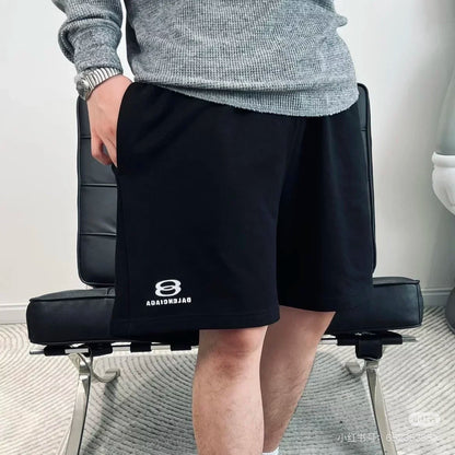 체인2호 / 발렌시아가 남성 25Ss 더블링 자수 캐주얼 반바지