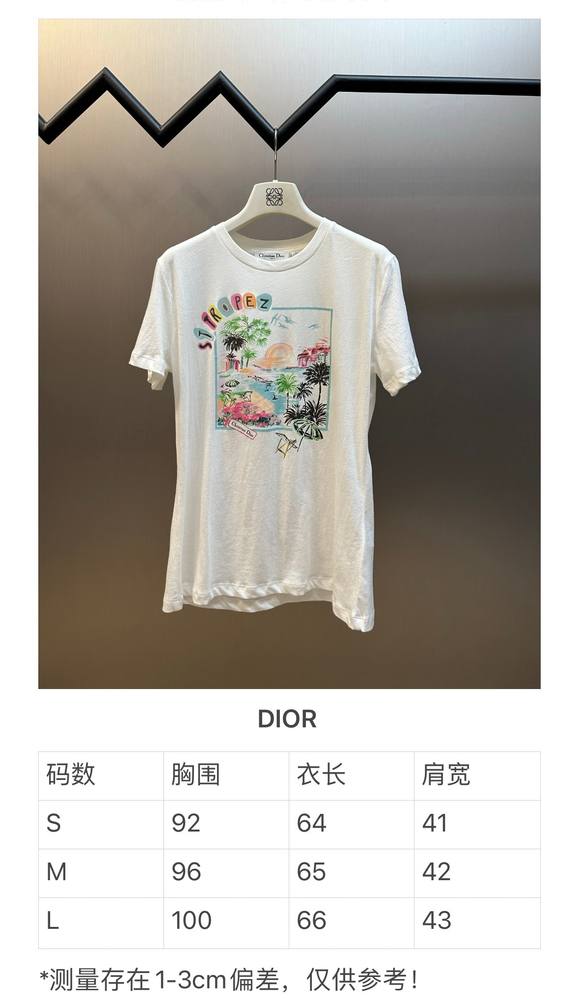 체인2호 / 디올 여성 반팔 티셔츠