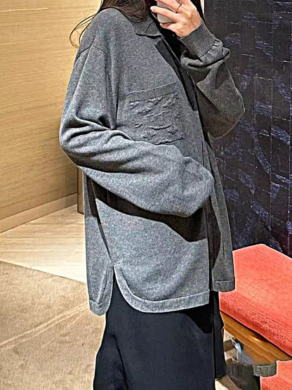 체인2호 / 루이비통 남성 여성 긴팔 니트