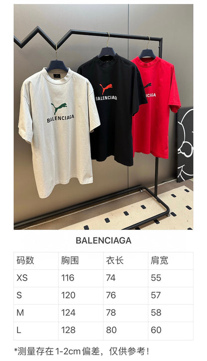 체인2호 / 발렌시아가 남성 반팔 티셔츠