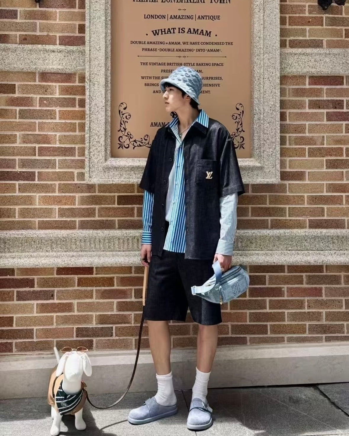 체인2호 / 루이비통 남성 청 반바지