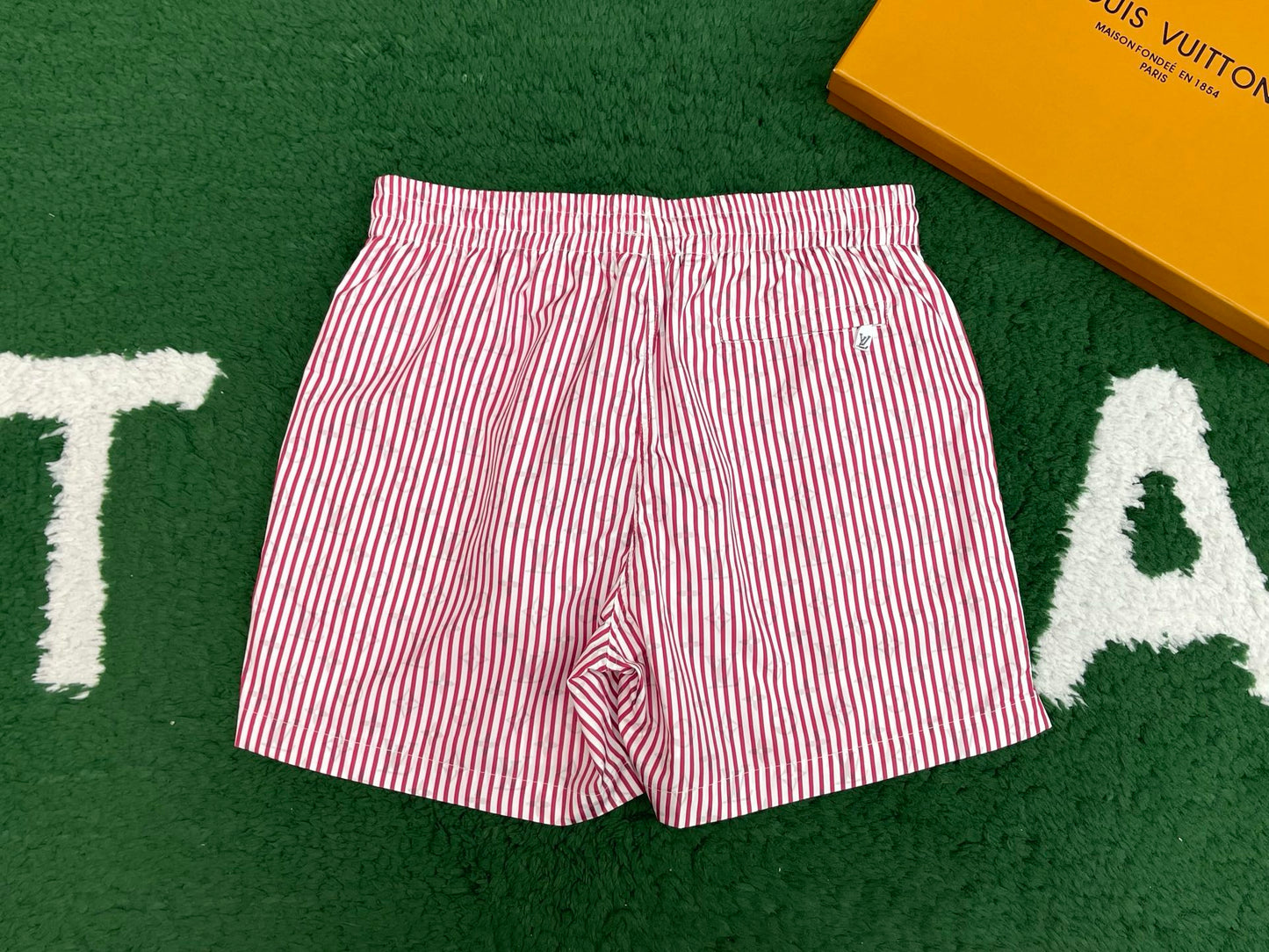 R공장 / 루이비통 남성 스트라이프 비치 반바지