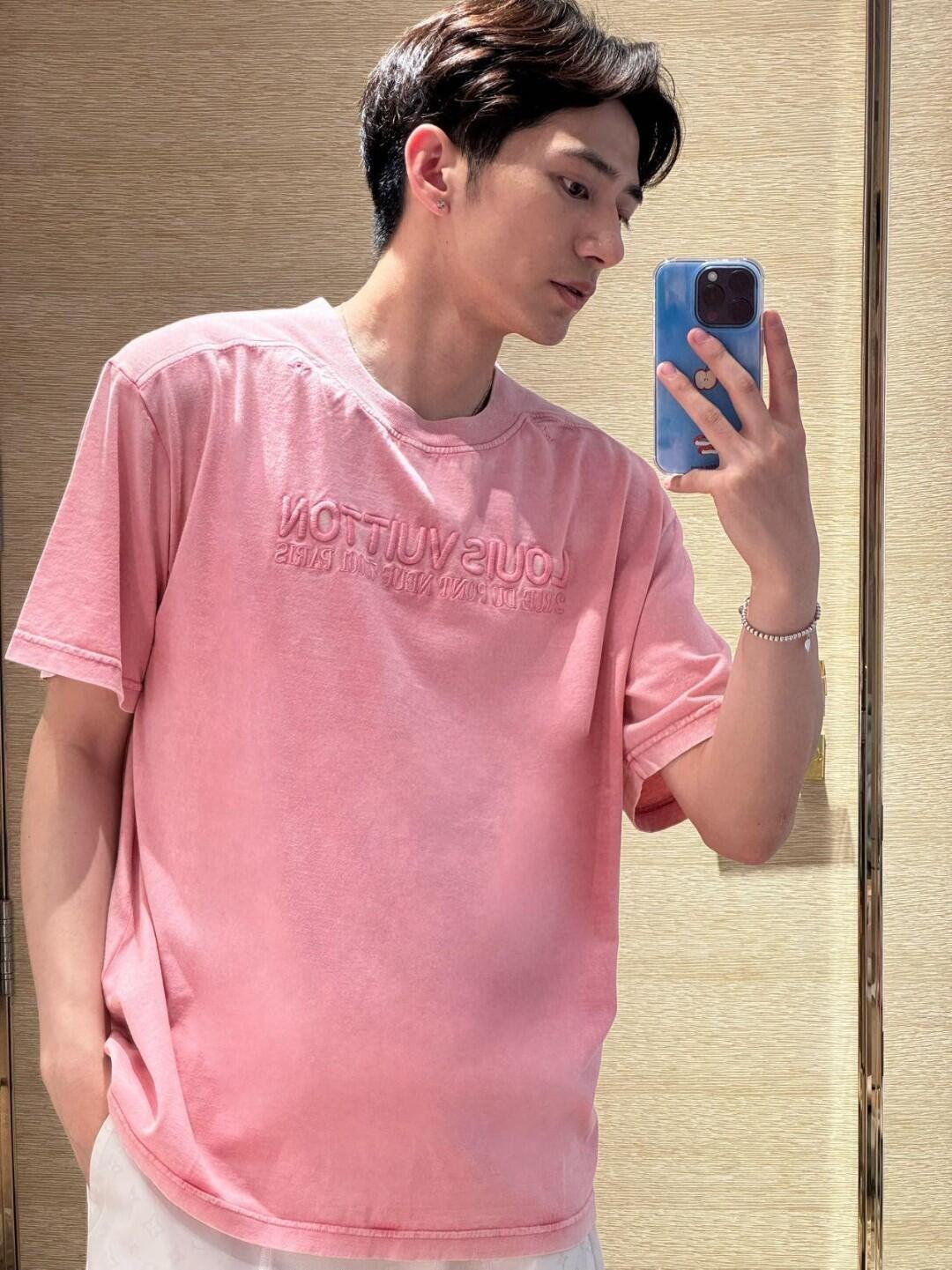 R공장 / 루이비통 남성 여성 반팔 티셔츠