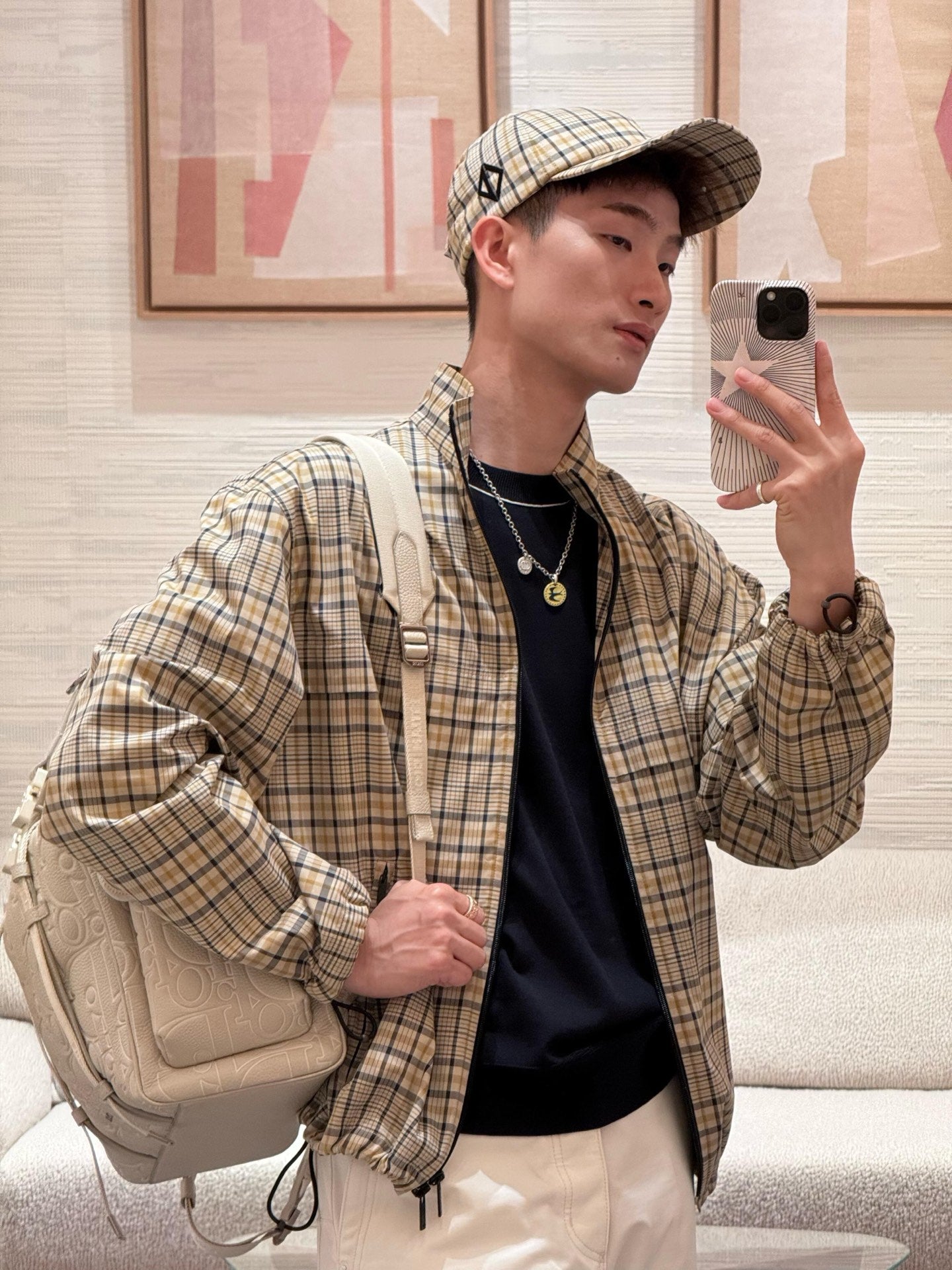 R공장 / 디올 남성 지퍼 셔츠 자켓