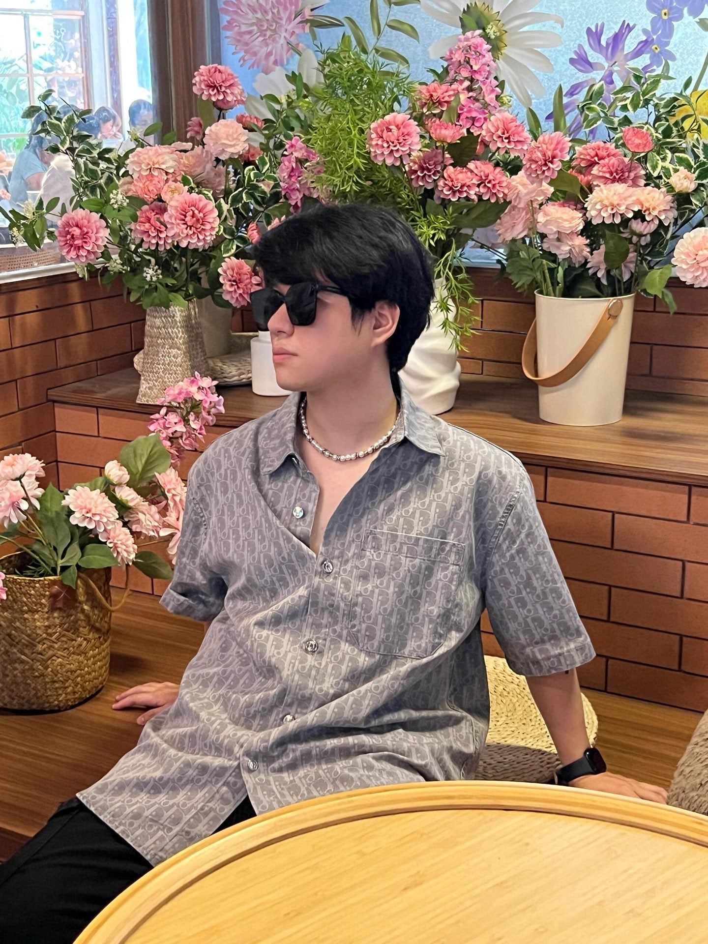 R공장 / 디올 남성 반팔 셔츠