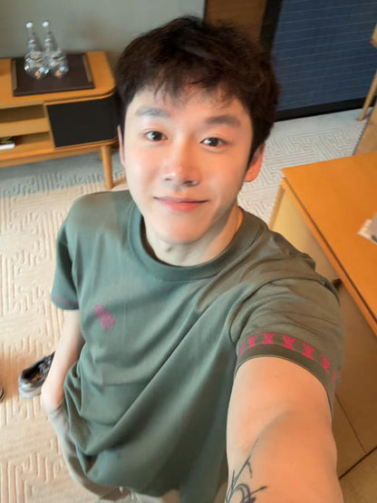R공장 / 루이비통 남성 반팔 라운드 셔츠