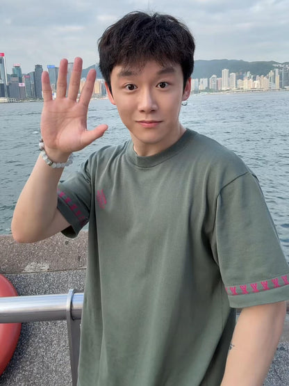R공장 / 루이비통 남성 반팔 라운드 셔츠