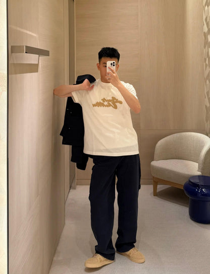 R공장 / 루이비통 남성 자수 반팔 티셔츠