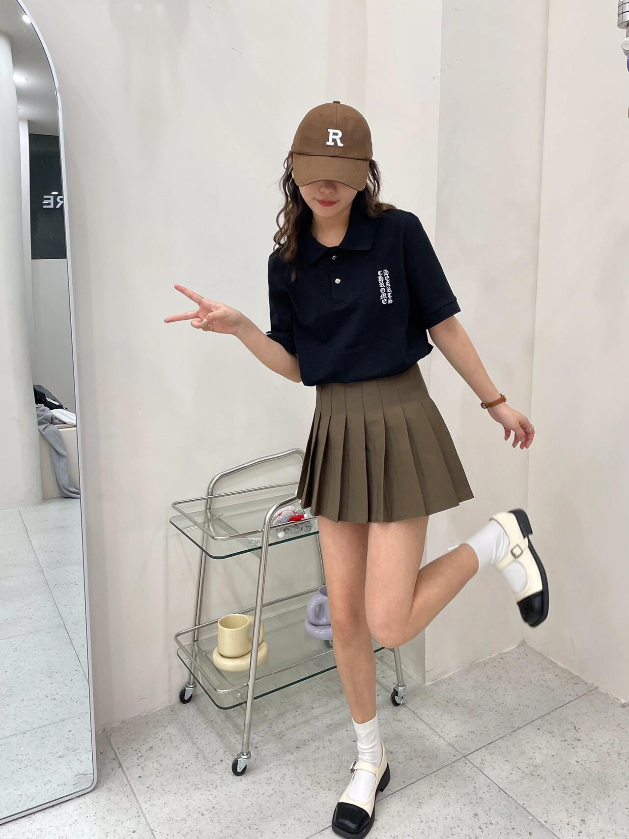 R공장 / 크롬하츠 남성 알파벳 반팔 폴로넥 반팔 셔츠