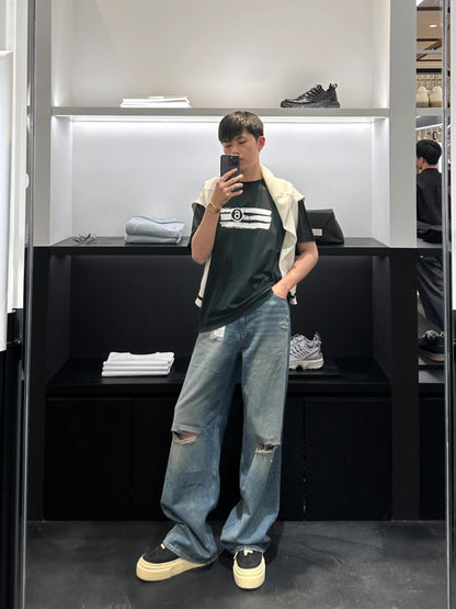 R공장 / 메종마르지엘라 남성 반팔 티셔츠