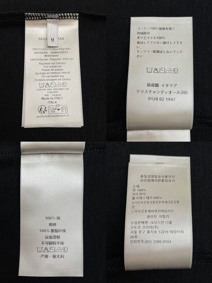 R공장 / 디올 남성 루즈핏 반팔 티셔츠