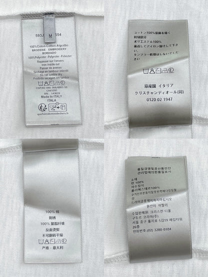 R공장 / 디올 남성 루즈핏 반팔 티셔츠