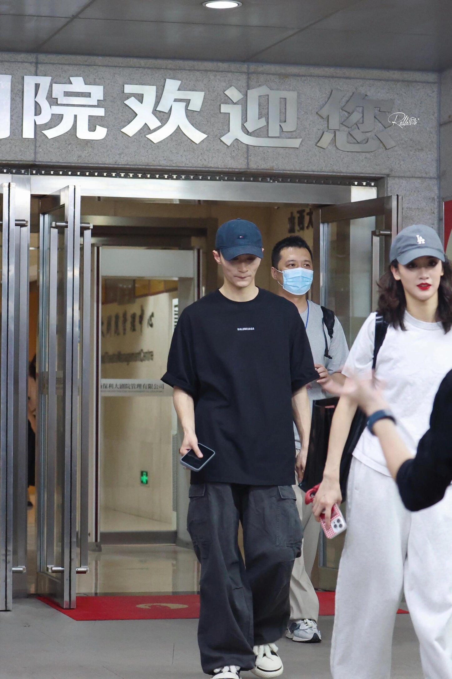 R공장 / 발렌시아가 남성 반팔 티셔츠
