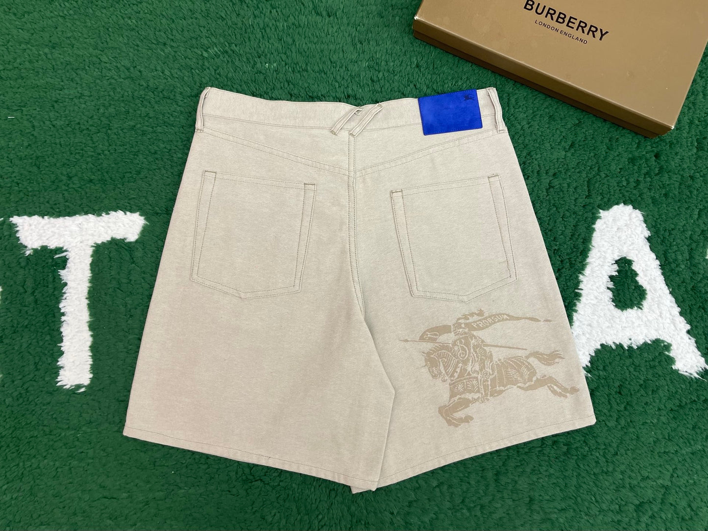 R공장 / 버버리 남성 데님 반팔 티셔츠