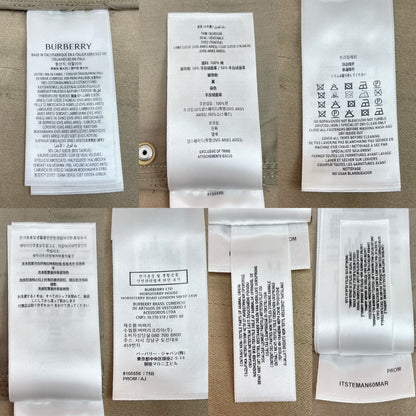 R공장 / 버버리 남성 데님 반팔 티셔츠