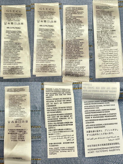 R공장 / 구찌 남성 루즈핏 데님 셔츠