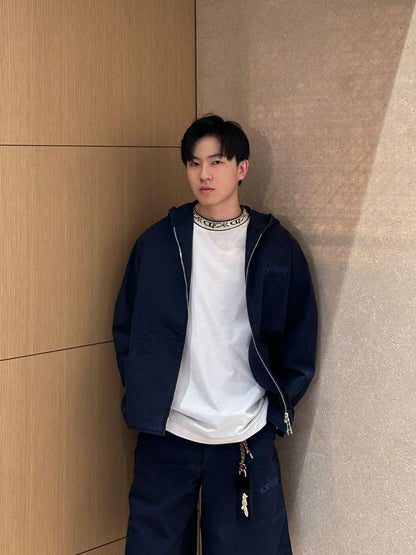 R공장 / 디올 남성 루즈핏 반팔 티셔츠