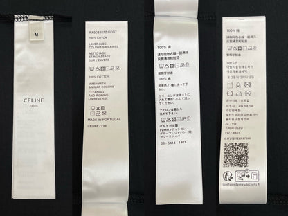 R공장 / 셀린느 남성 루즈핏 반팔 티셔츠