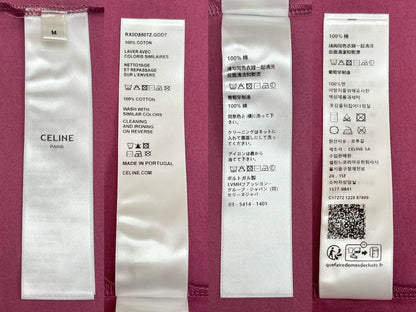 R공장 / 셀린느 남성 루즈핏 반팔 티셔츠