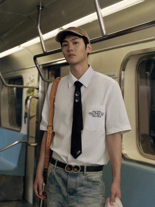 R공장 / 루이비통 남성 반팔 셔츠