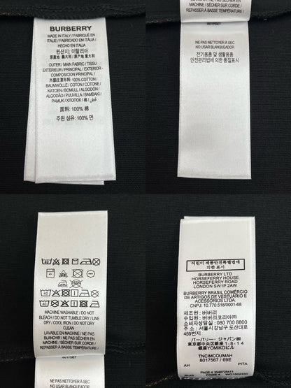 R공장 / 버버리 남성 승마 기사 로고 면 반팔 티셔츠