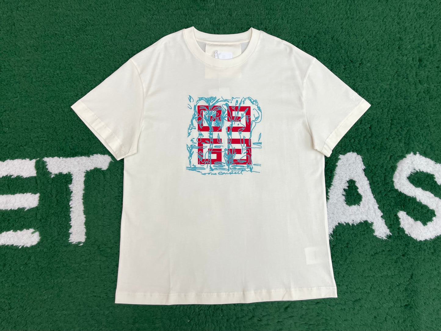 R공장 / 지방시 남성 4G 로고 반팔 티셔츠