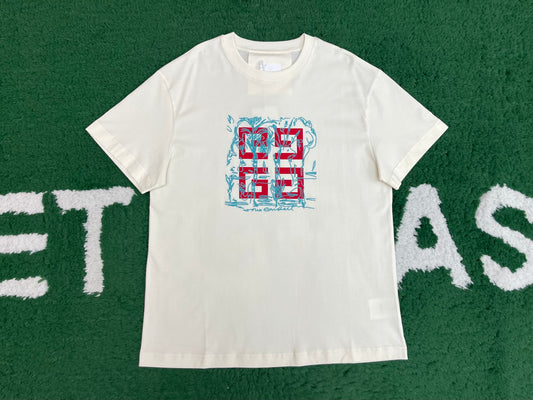 R공장 / 지방시 남성 4G 로고 반팔 티셔츠