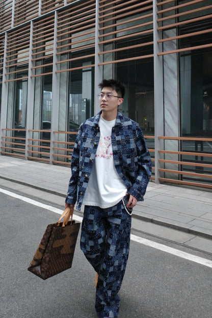 R공장 / 루이비통 남성 데님 자켓