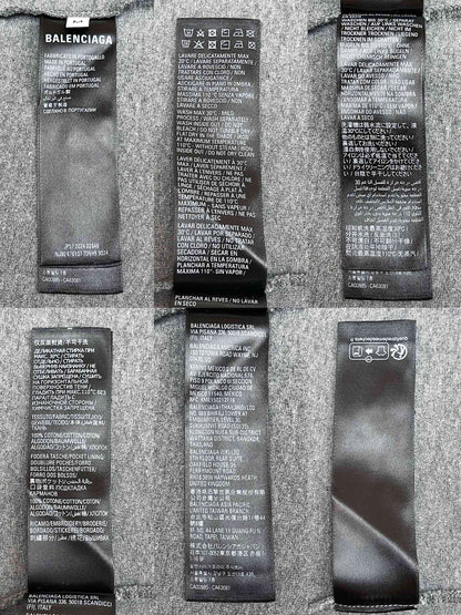 R공장 / 발렌시아가 남성 반팔 티셔츠