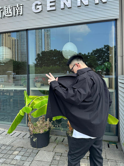 GTR / 발렌시아가 남성 BB 자수 셔츠