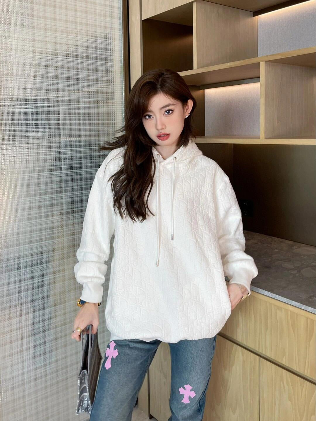 GTR / 디올 남성 여성 후드티