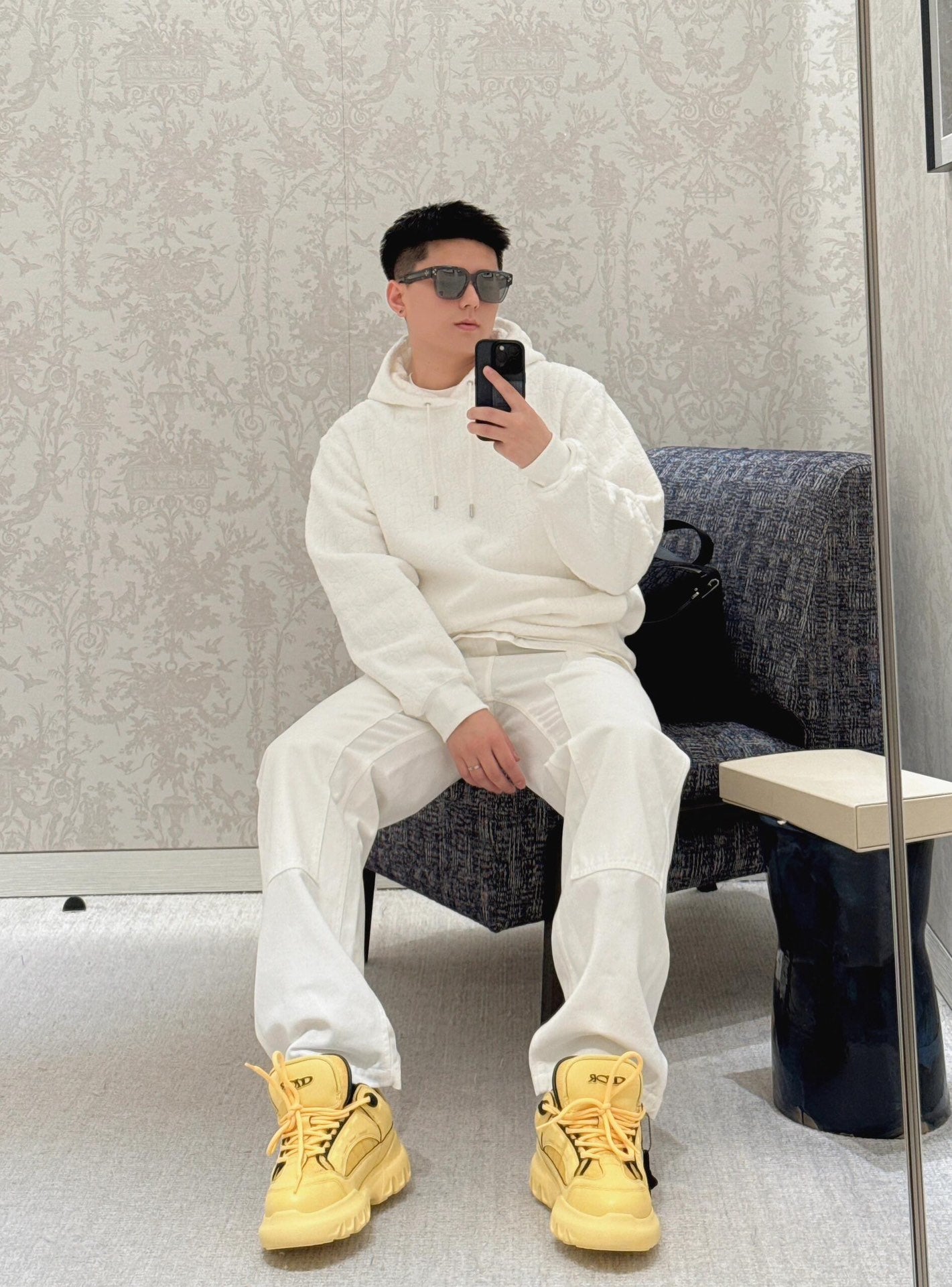 GTR / 디올 남성 여성 후드티