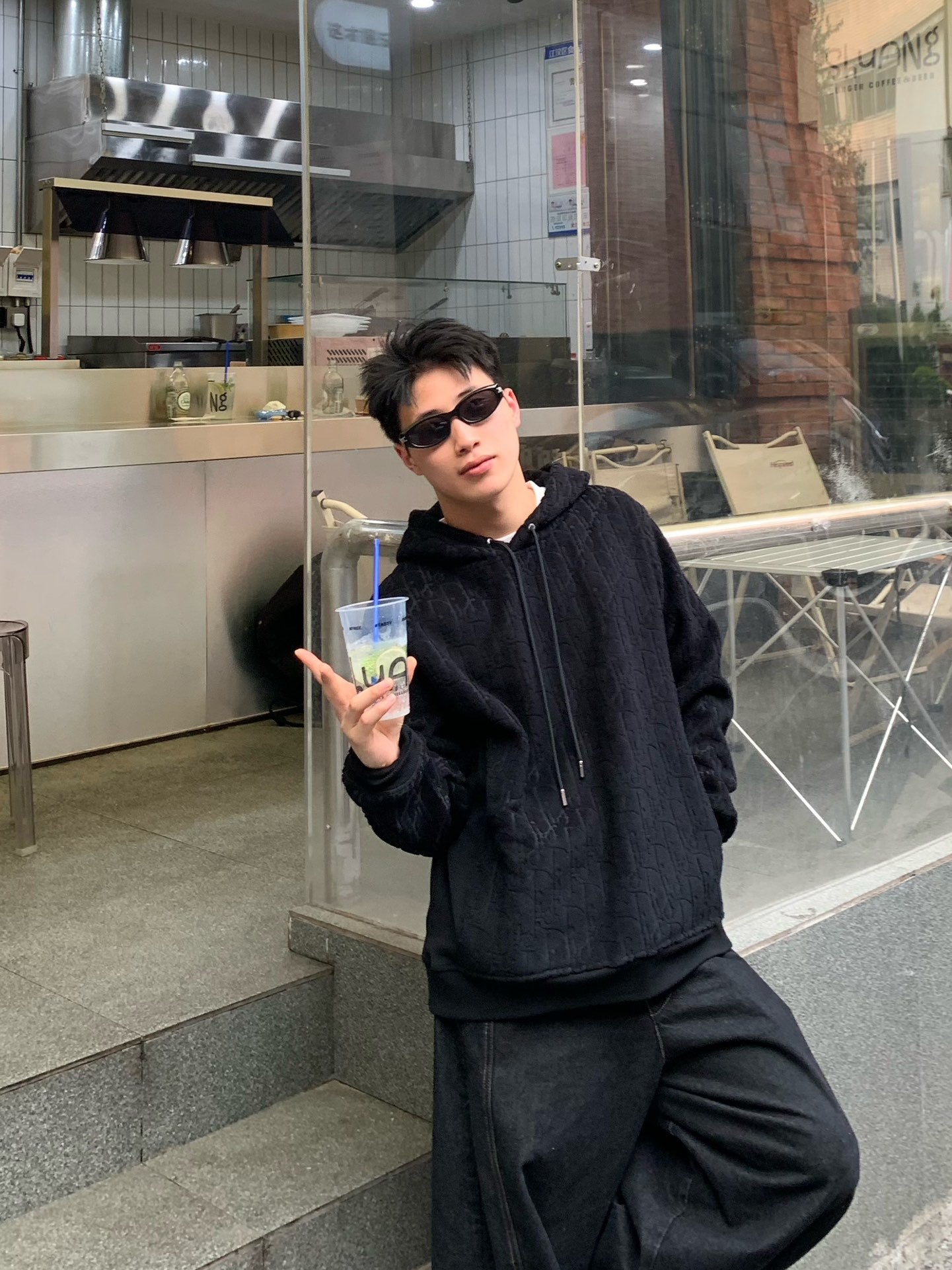 GTR / 디올 남성 여성 후드티