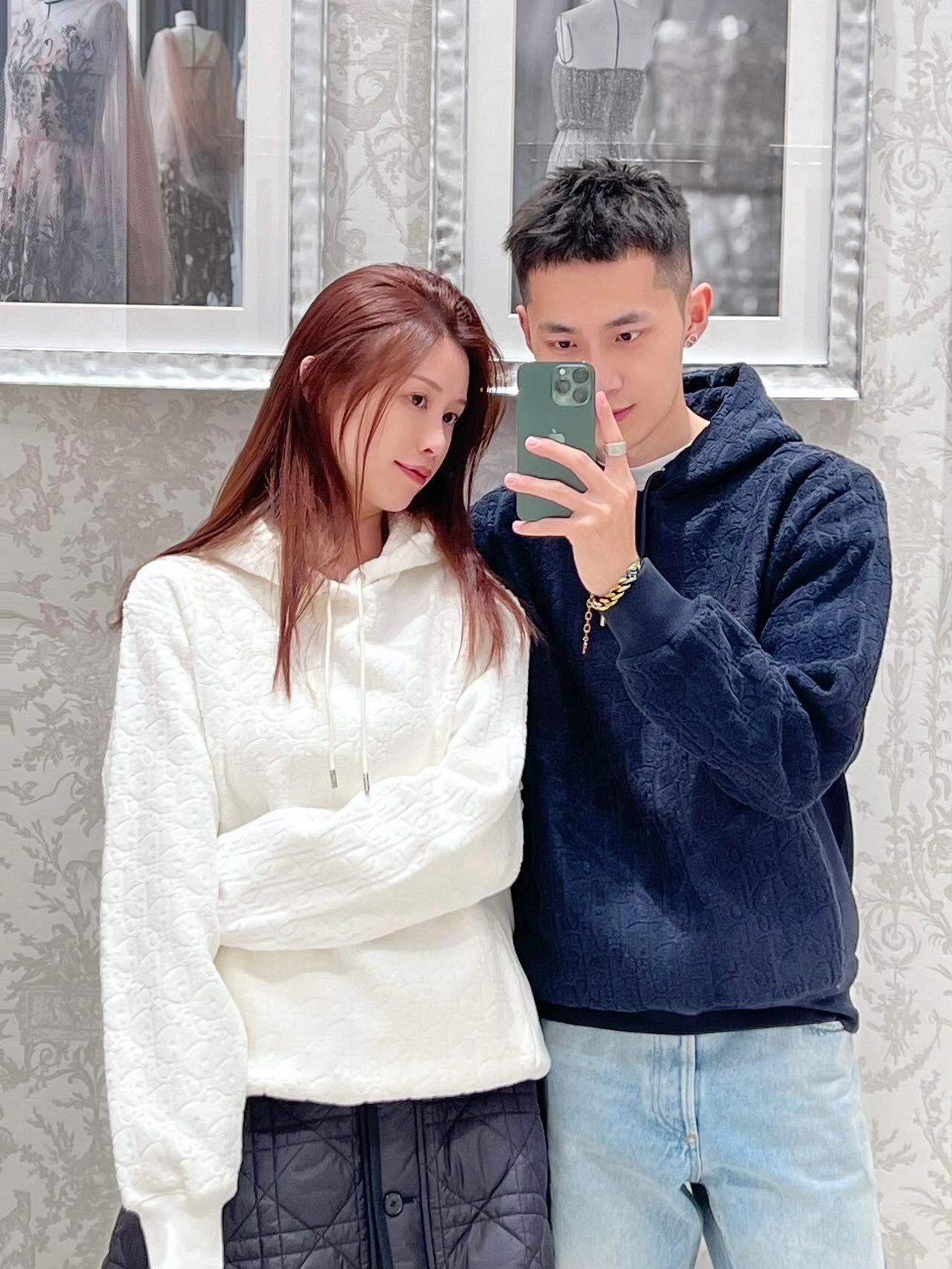 GTR / 디올 남성 여성 후드티