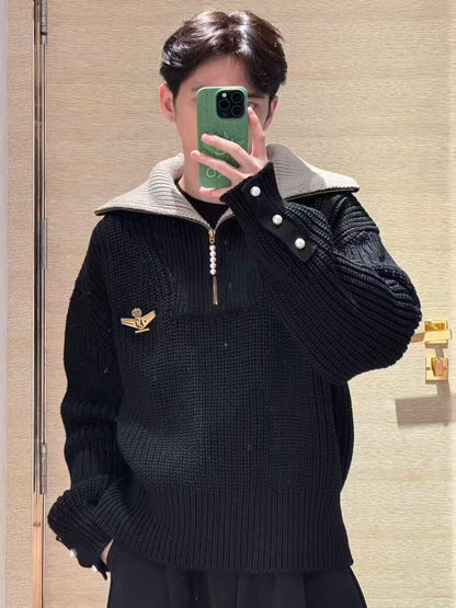 GTR / 루이비통 남성 여성 니트 자켓