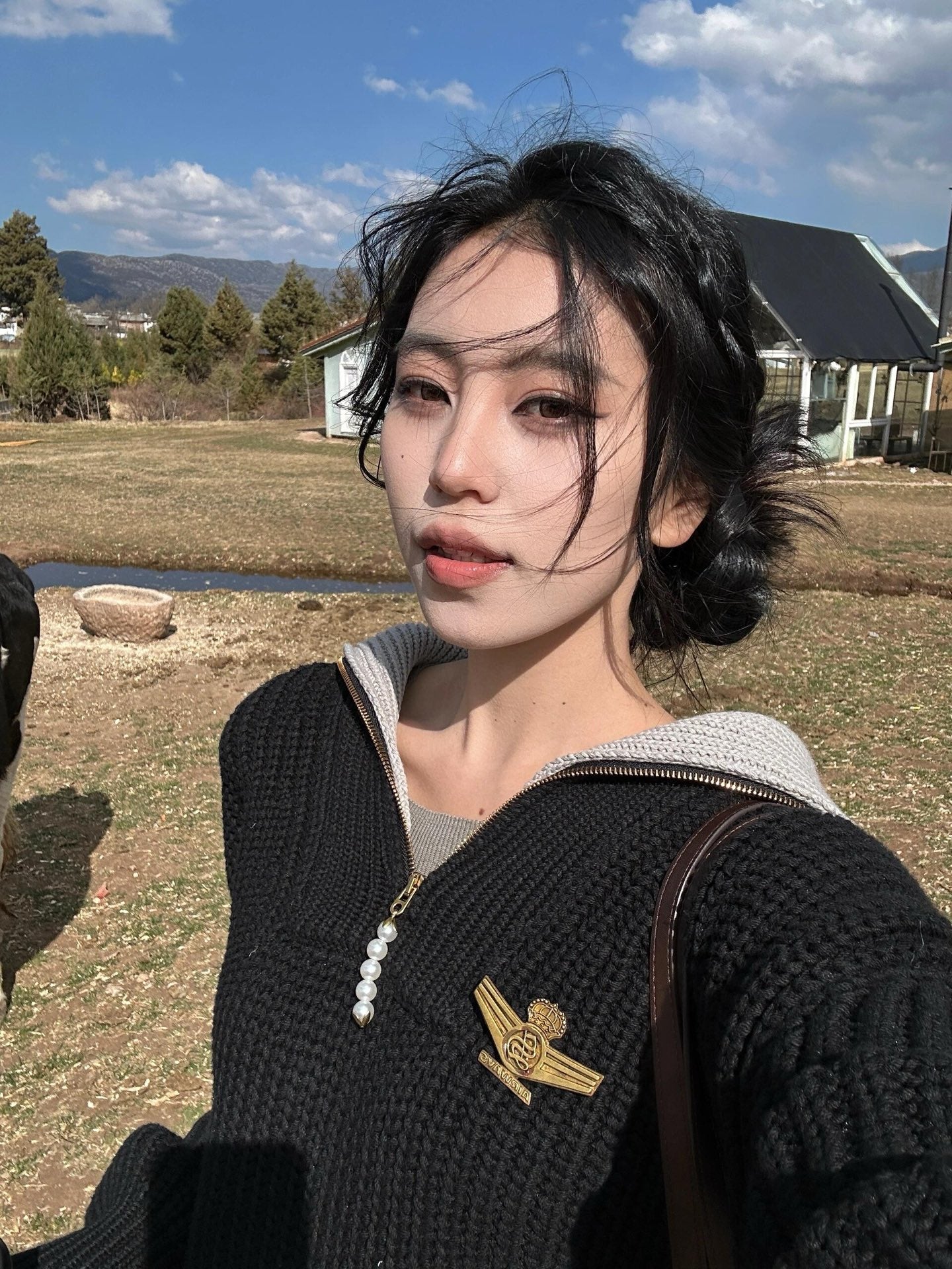 GTR / 루이비통 남성 여성 니트 자켓
