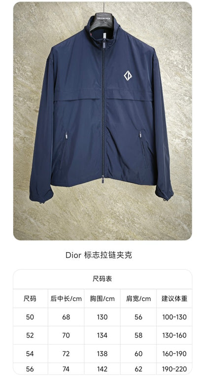 GTR / 디올 남성 로고 집업 점퍼