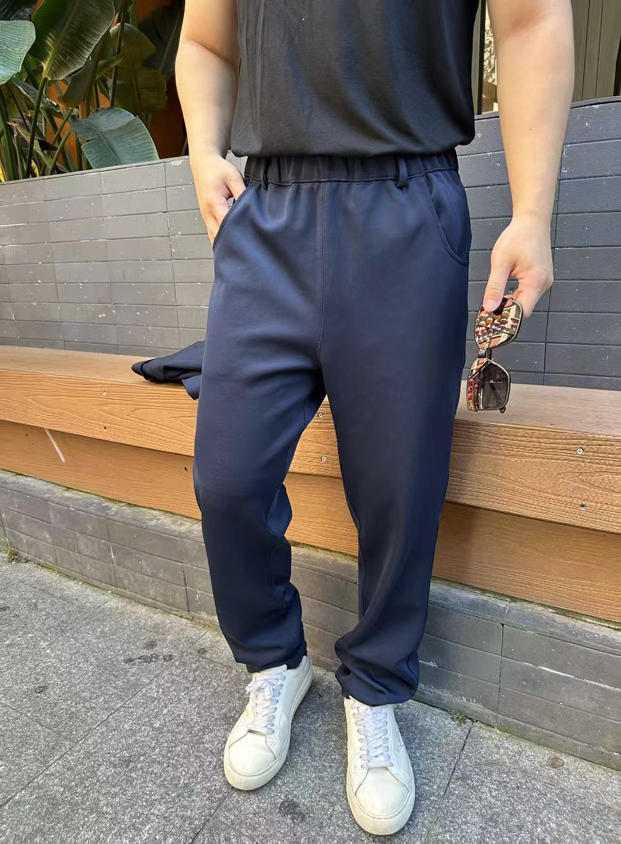 GTR / 프라다 남성 삼각 로고 바지