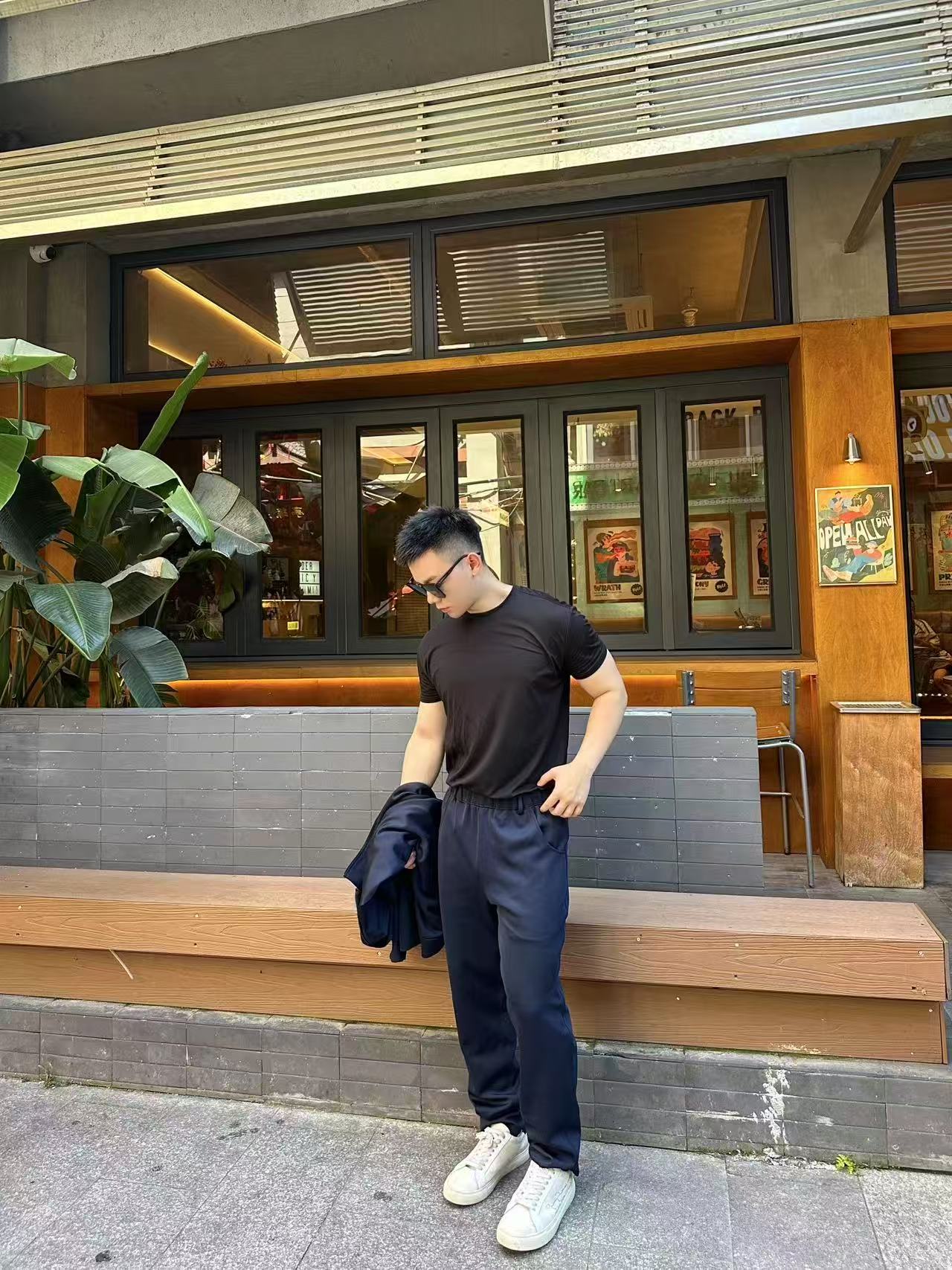 GTR / 프라다 남성 삼각 로고 바지